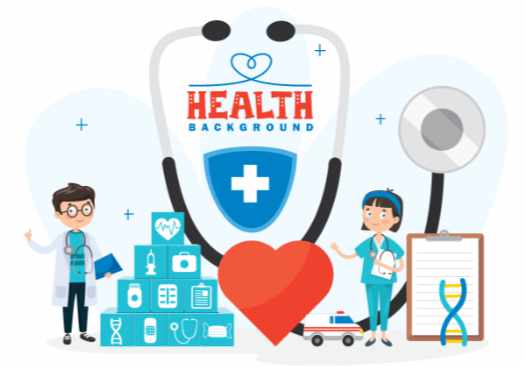 Healthcare professionals general health